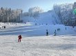 Лыжная трасса зимой
