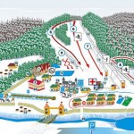 Схема для лыжников в Карпатах Мигово
